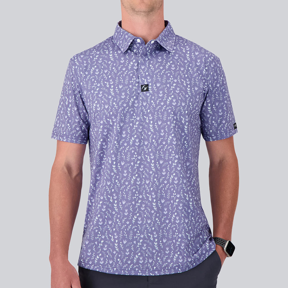Full Wedge Golf La Fleur Men's Polo