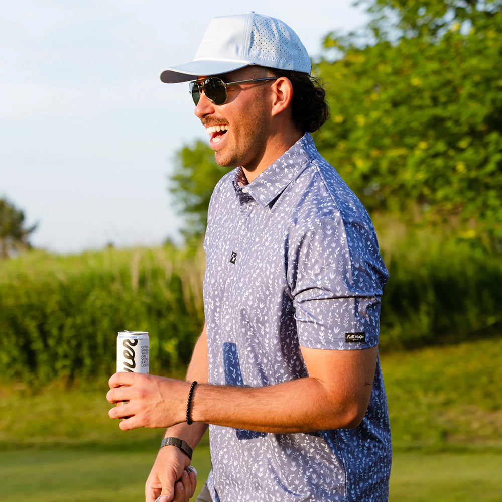 Full Wedge Golf La Fleur Men's Polo