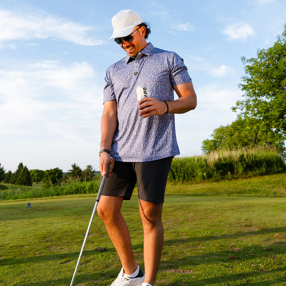 Full Wedge Golf La Fleur Men's Polo