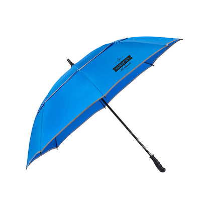 62" RPET Golf Umbrella with Reflective Trim