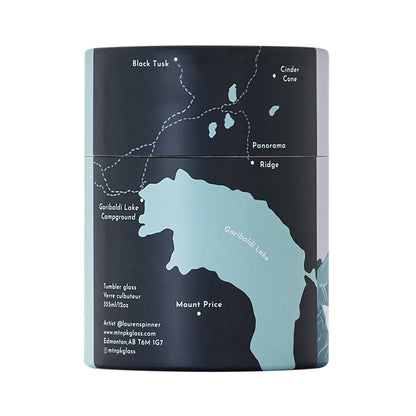 Canadian Landscape Glass Tumbler - 12 oz.