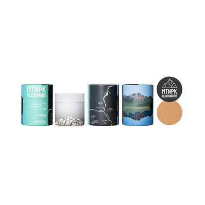Canadian Landscape Glass Tumbler - 12 oz.