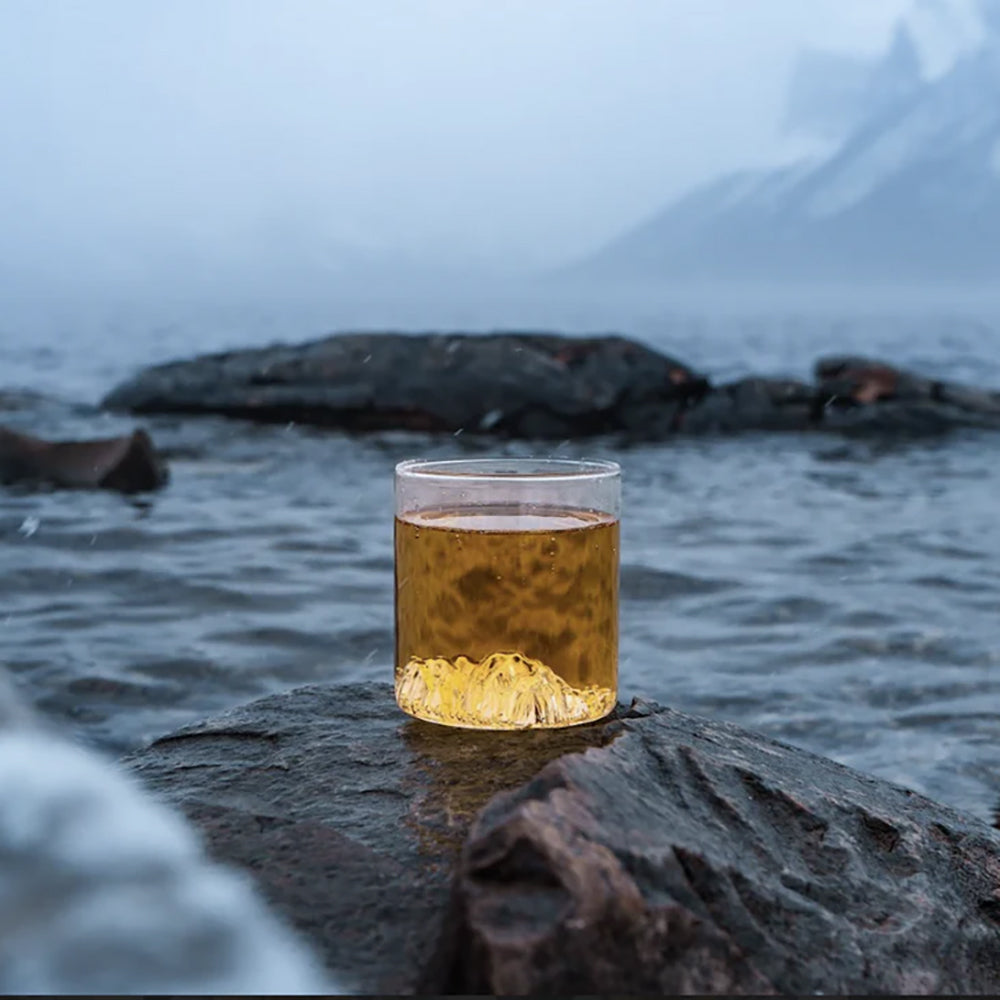 Canadian Landscape Glass Tumbler - 12 oz.