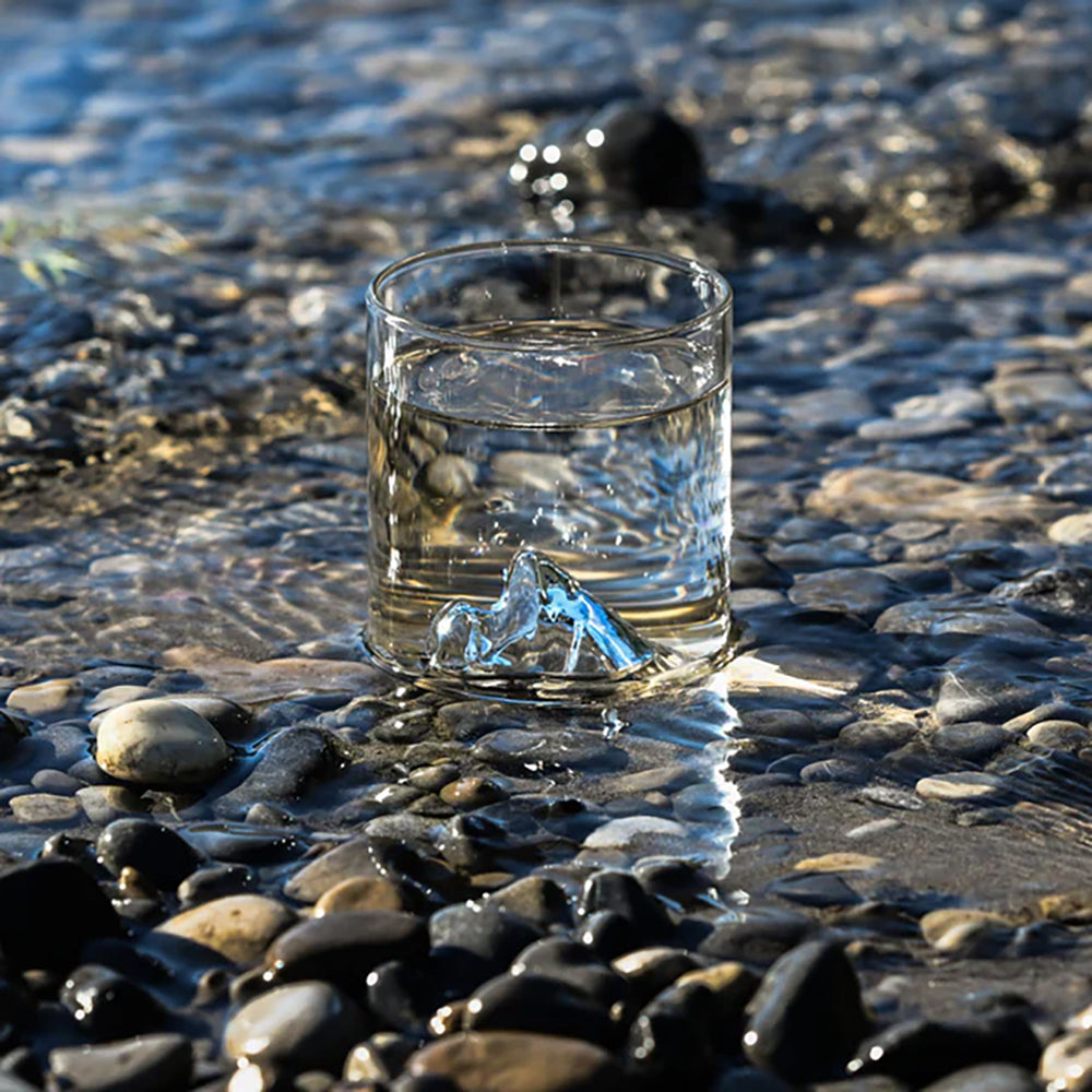 Canadian Landscape Glass Tumbler - 12 oz.