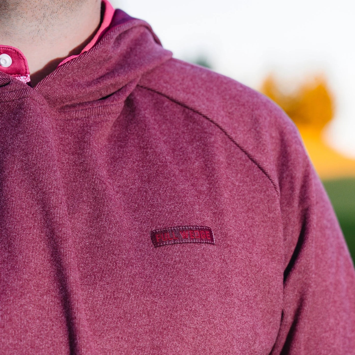 Full Wedge Men’s Pullover Hoodie