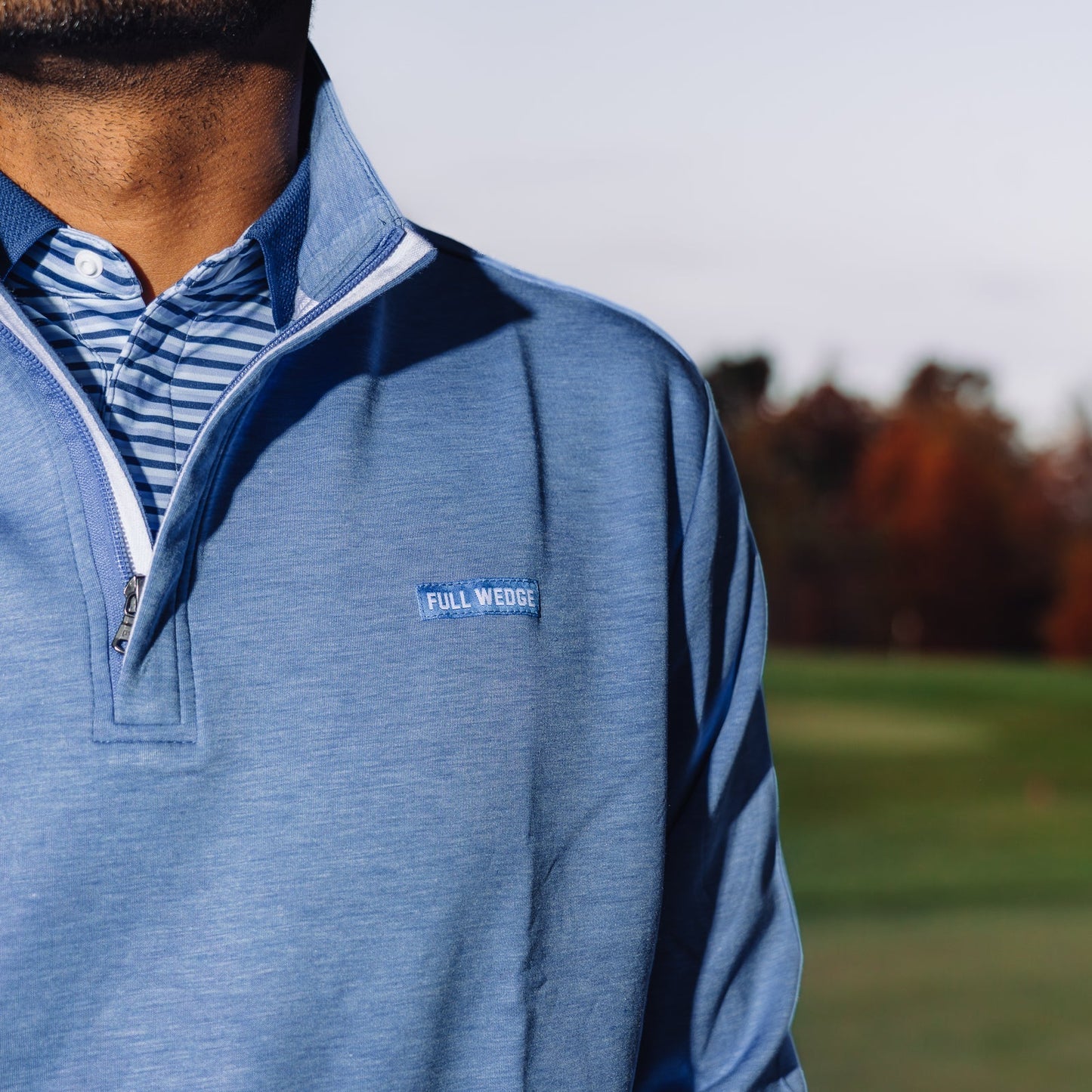 Full Wedge Golf Men’s Tour Quarter-Zip Pullover