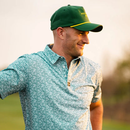 Full Wedge Golf Men's Patterned Polo