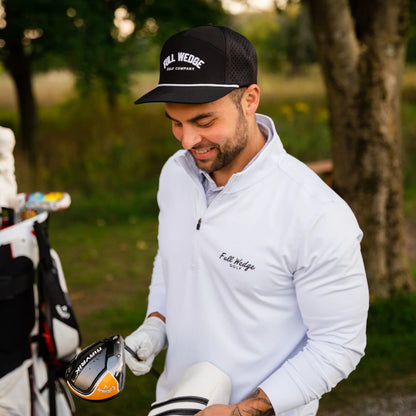 Full Wedge Golf Men's Quarter Zip Pullover