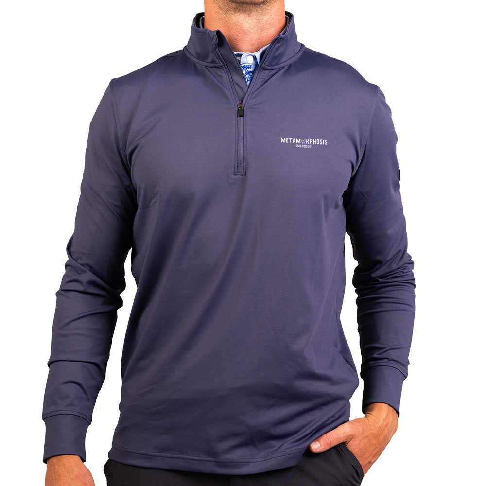 Full Wedge Golf Men's Quarter Zip Pullover
