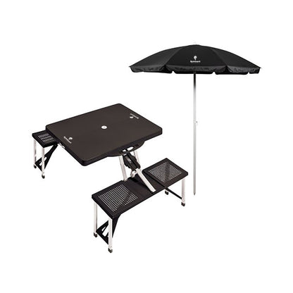 Picnic Table and Umbrella Set