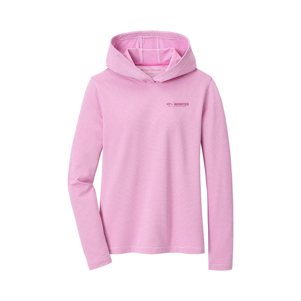 Peter Millar Pine Sugar Stripe Performance Hoodie